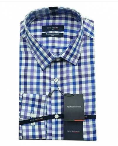 Striped Check Shirt For Men  by D vaish Sons