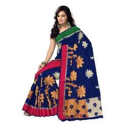 Flower  Work pattu  saree