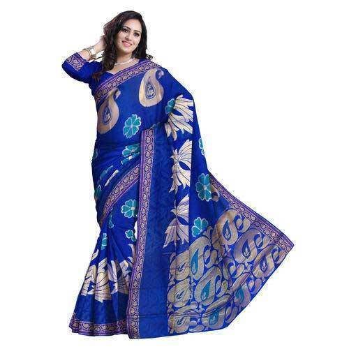 Printed kanchi saree