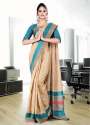Fancy Silk Uniform saree