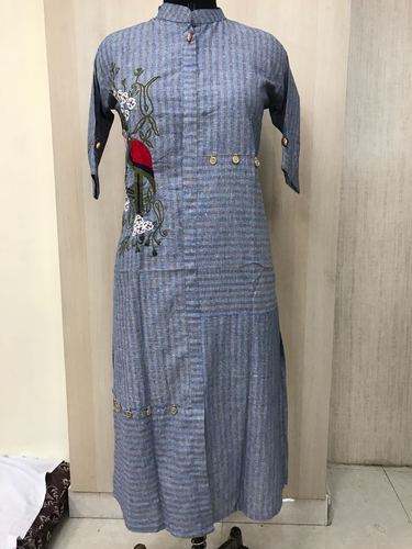 Designer Cotton Kurti by Go On Shopping