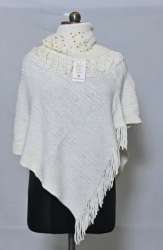 Ladies Long Woolen Poncho
