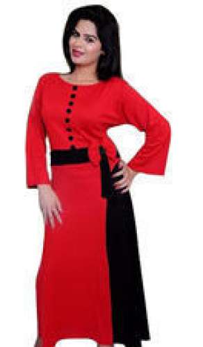 One Piece Ladies Long Woolen Dress