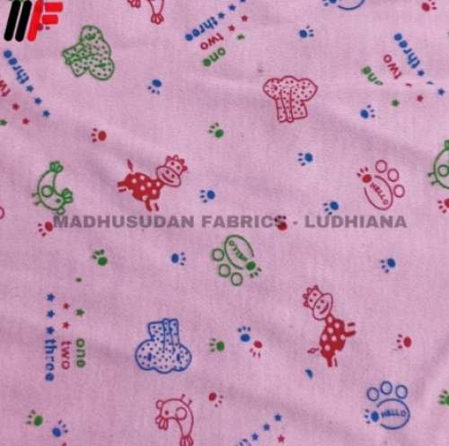 42 Inches Nursery Print Fabric  by Madhusudan Fabrics