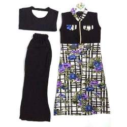 black top with inner and palazzo