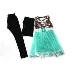 sea green top with inner