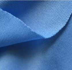 Blue Color PK Matty PC Fabric 