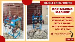 Electric Double Head Dori Making Machine