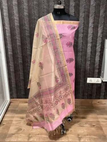Handloom Maheshwari Dress Material by Pawar Handloom