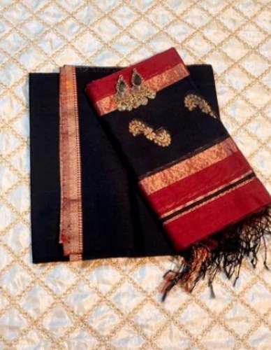 New Handloom Multi Color Maheshwari Dress Material