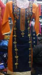 Embroidery Rayon Kurtis