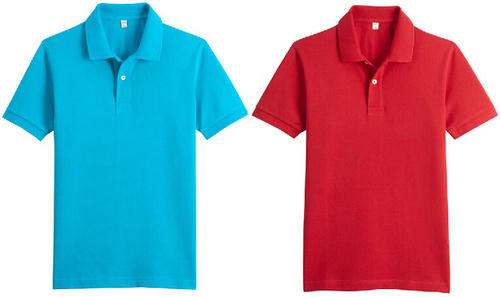 Men Polo Collar T-Shirt