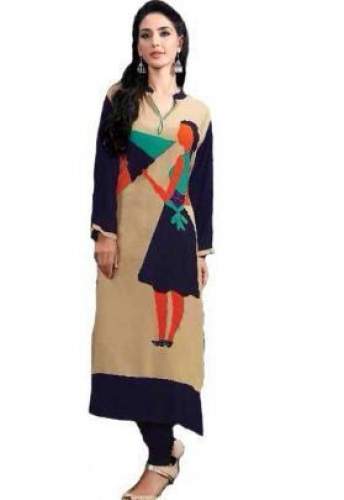 Elegant Color Party Wear Kurti