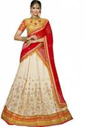 Embroidered Lehenga Choli And Dupatta Set