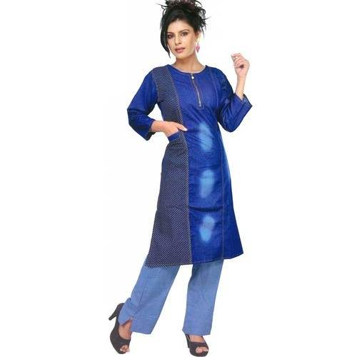Formal Solid Women Kurti