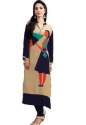 Stylish Floral Print Womens Kurti