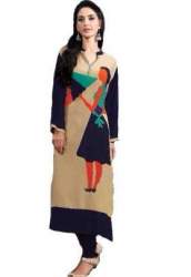 Stylish Floral Print Womens Kurti