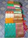 Party Wear Embroidey Banarasi Border Silk Saree thumb 2