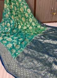 Pure Banarasi Chiffon Handloom Saree 