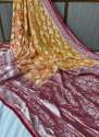 Pure Banarasi Chiffon Handloom Saree  thumb 3