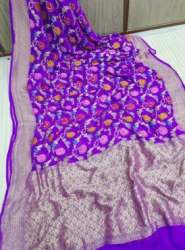 Pure Handloom Banarasi Weaving Saree 