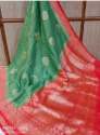 Zari Woven Handloom Tussar Silk Saree  thumb 1
