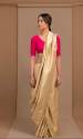 Fancy Kanjivaram Golden Saree