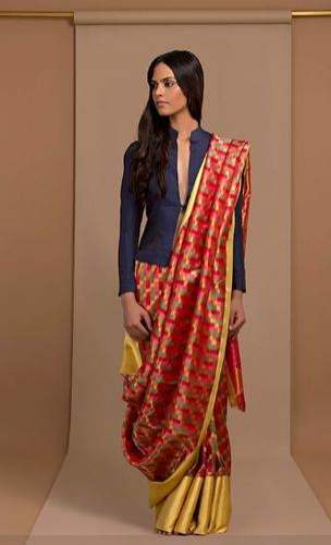 New Arrival Trendy Color Kanjivaram Saree