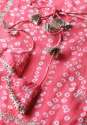 Fancy Ishin Brand Pink Embellished Kurti Skirt Set thumb 2