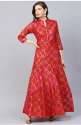 new-collection-red-printed-anarkali-kurti