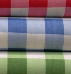 uniform check shirting fabric