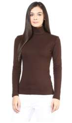 Girls High Neck Woolen T-Shirts