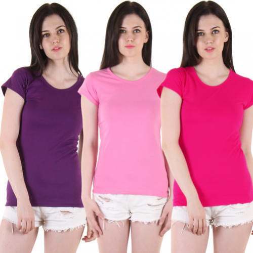 Ladies Plain Top by Vihaan Inc