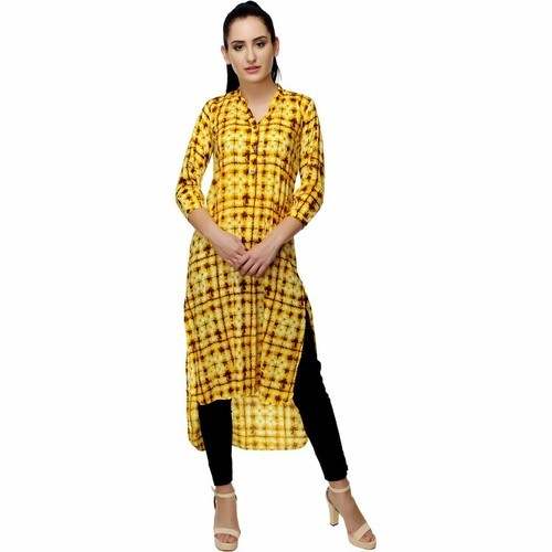 Casual Ladies Printed Kurtis by Shree Kannan Collection