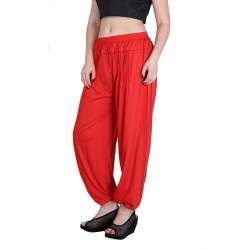Plain Style Harem Pants