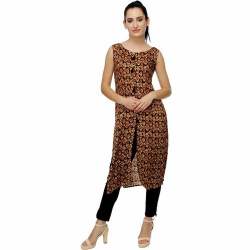 Sleeveless Rayon Kurti-2