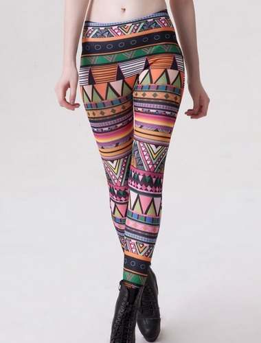 Velvet Printed Lycra Legging
