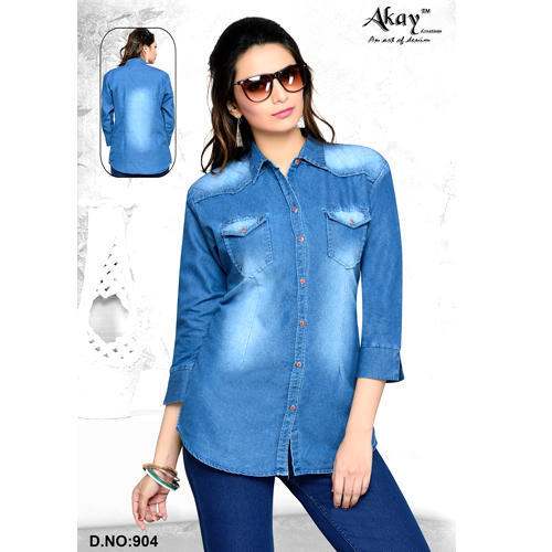Girls Fancy Shirts by Akshay Collection