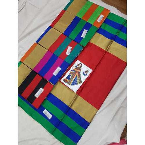 Stylish Kanchipuram Saree 