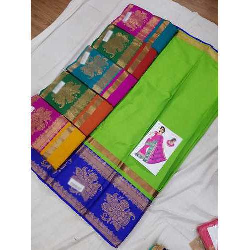 Wedding wear Silk Saree by Kaavya Creations