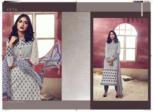 Printed Cotton Dress Material