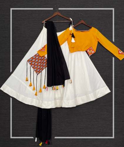cotton embrodary arri work lahengha 