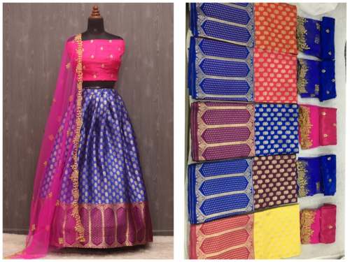 HALF CUT WORK LAHENGHA 