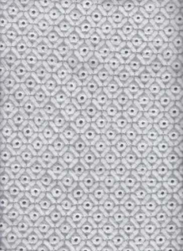 Cotton Cambric Chiken Embroidery Bleach Fabric