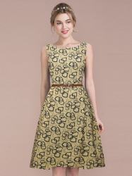 Designer Cream Dress