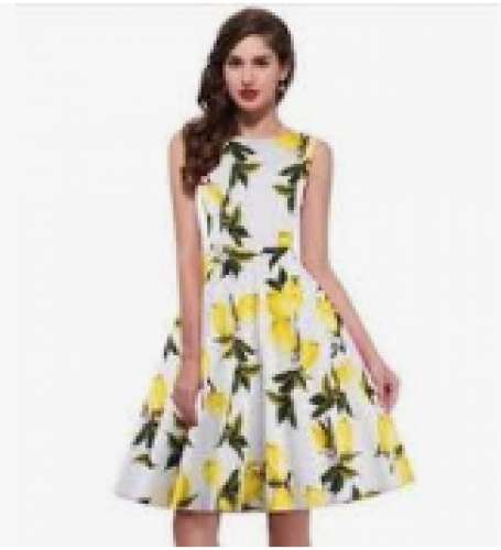 Designer Printed Dress