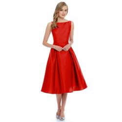 Designer Red Dress1