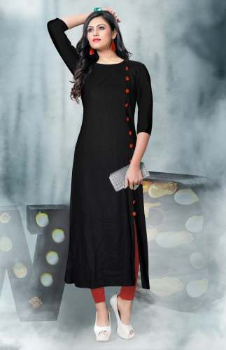 Sku : Deltin Kurti 141 Black