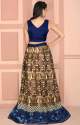 SKU - L-65 Rudra Blue Lahenga thumb 2