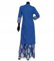 Cotton printed blue kurti thumb 1